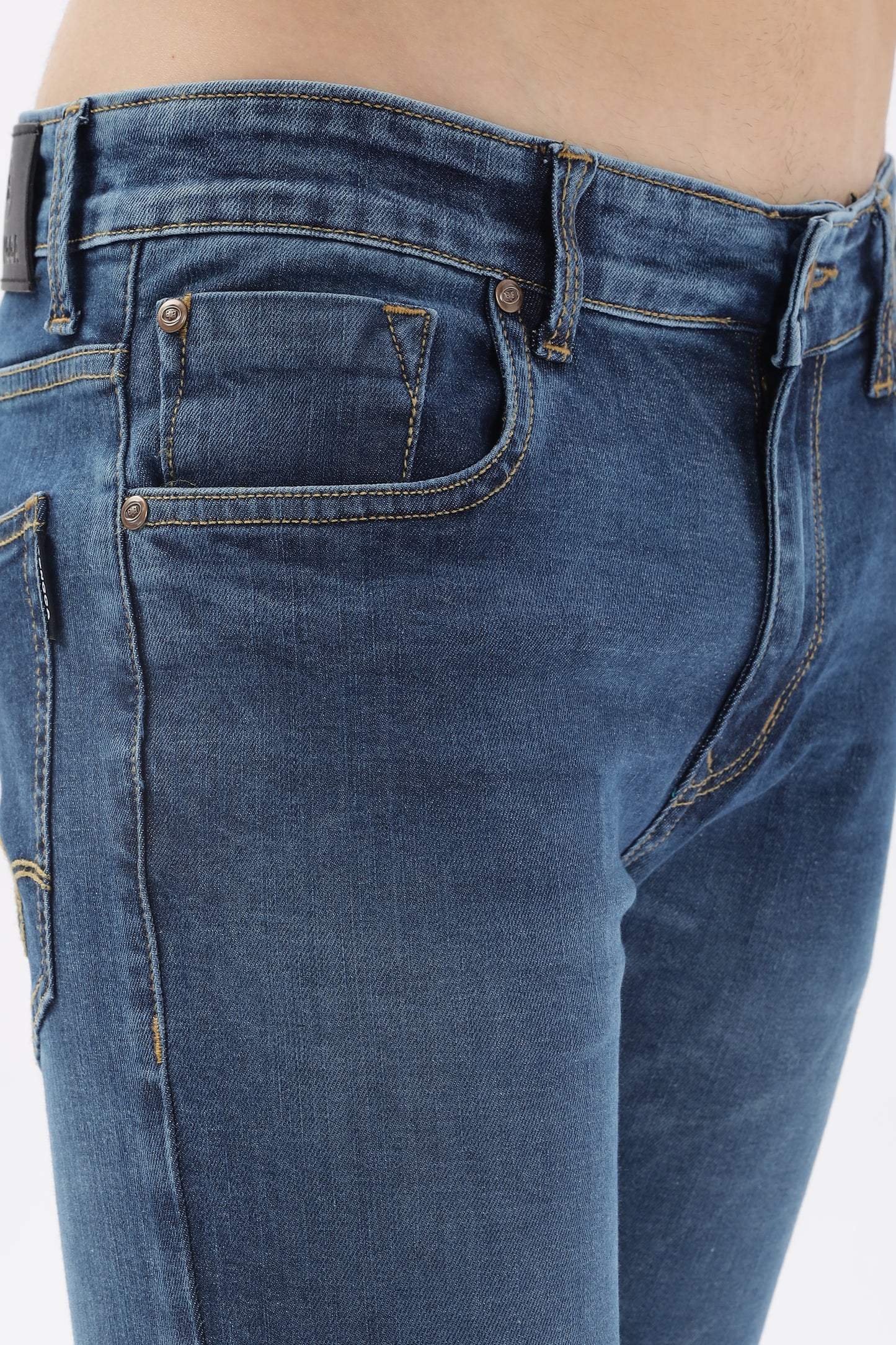 Dark Blue Skinny Fit Jeans