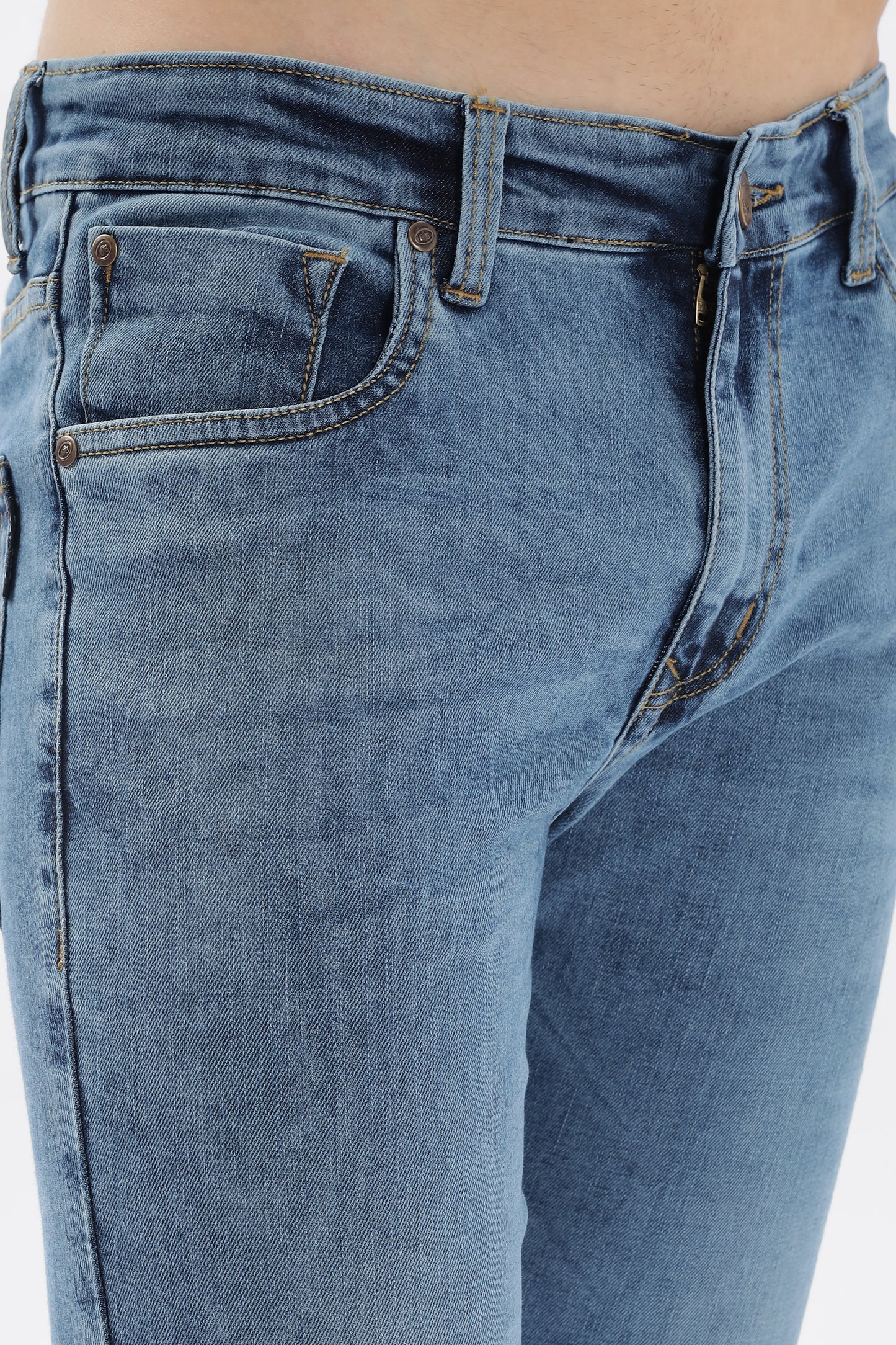 Light Blue Skinny Fit Jeans