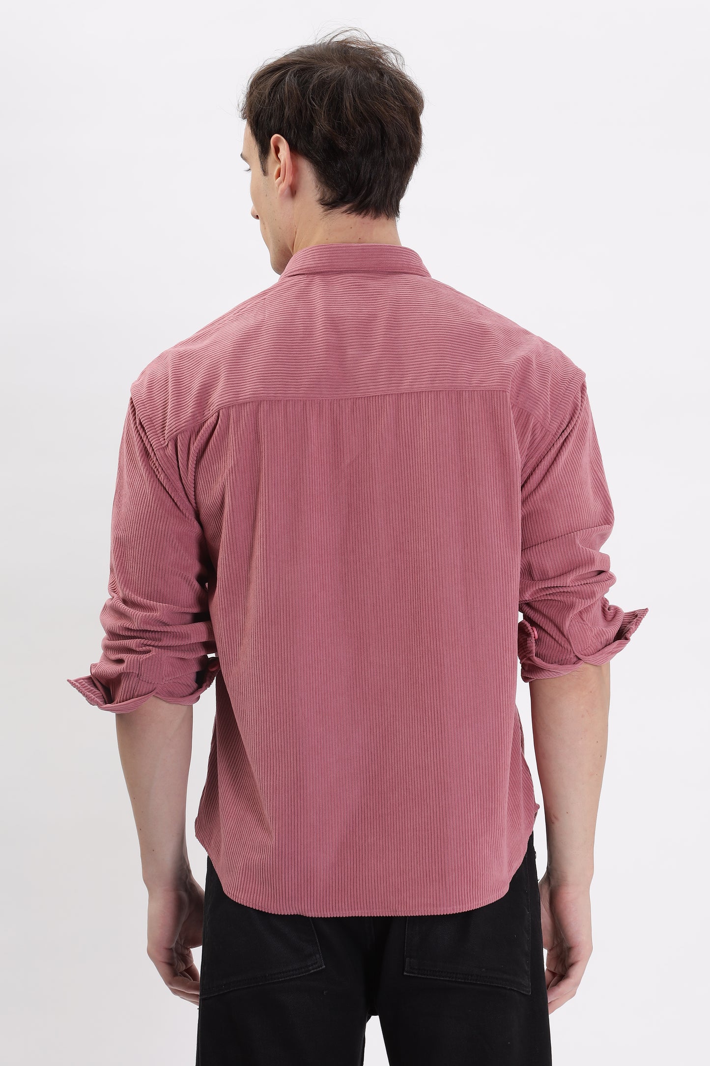 Cotrize Stylish Loose-Fit Light Pink Shirt
