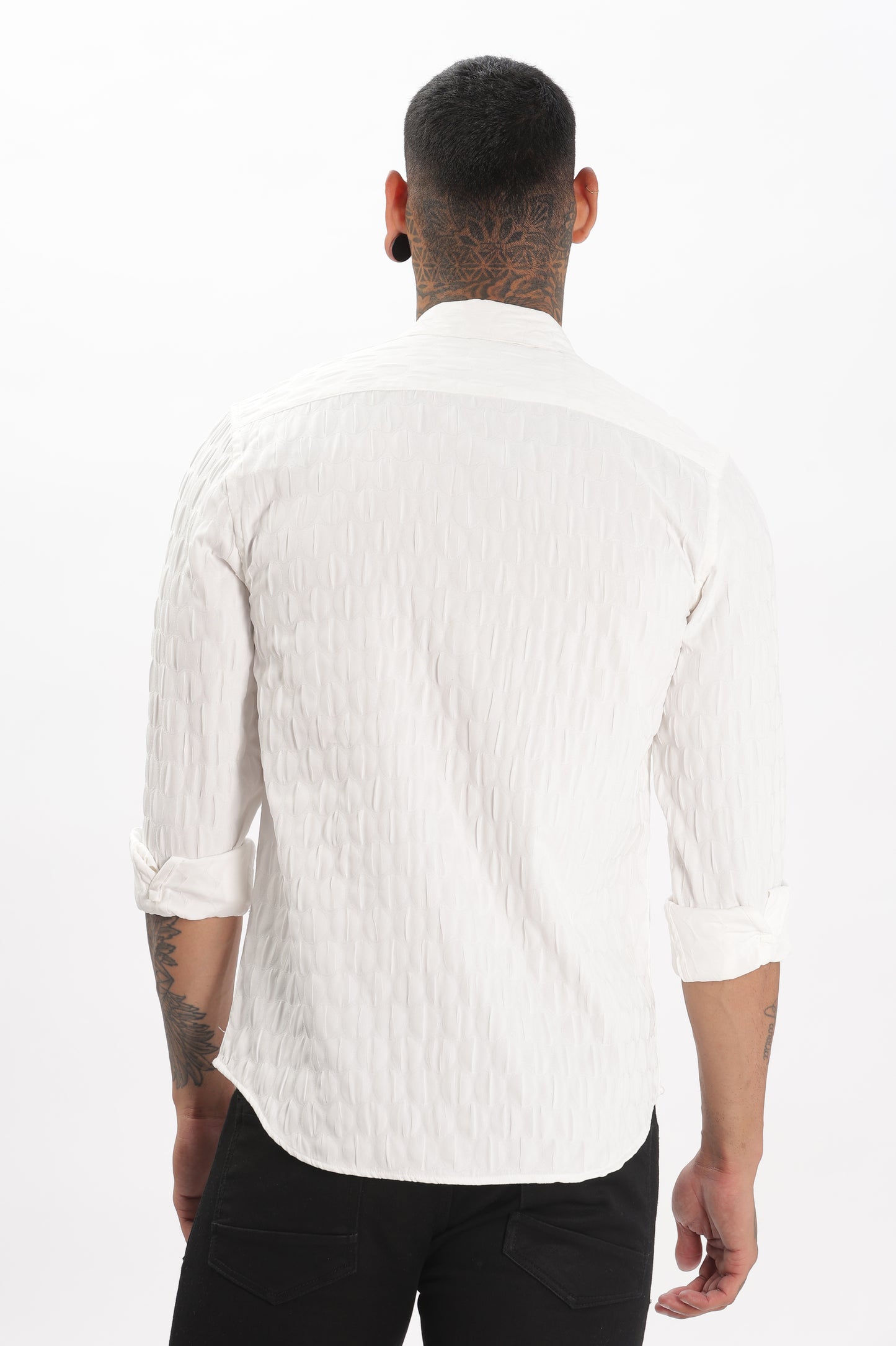 Shiny White Pop-Out Premium Shirt