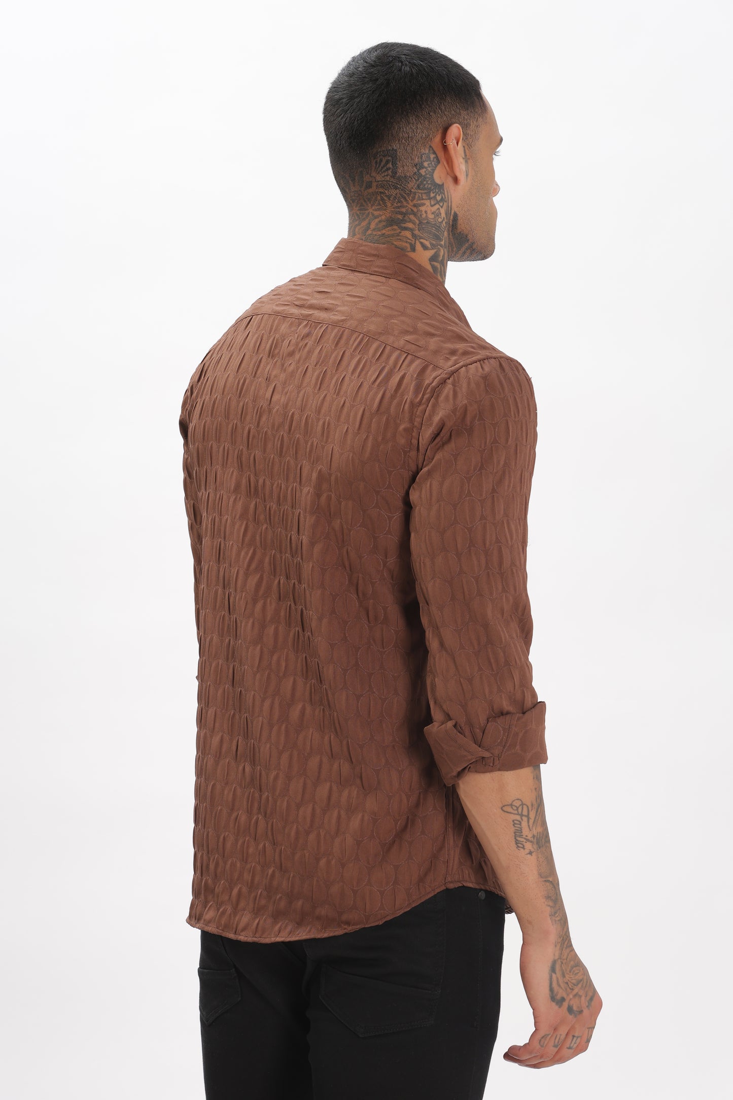Shiny Brown Pop-Out Premium Shirt