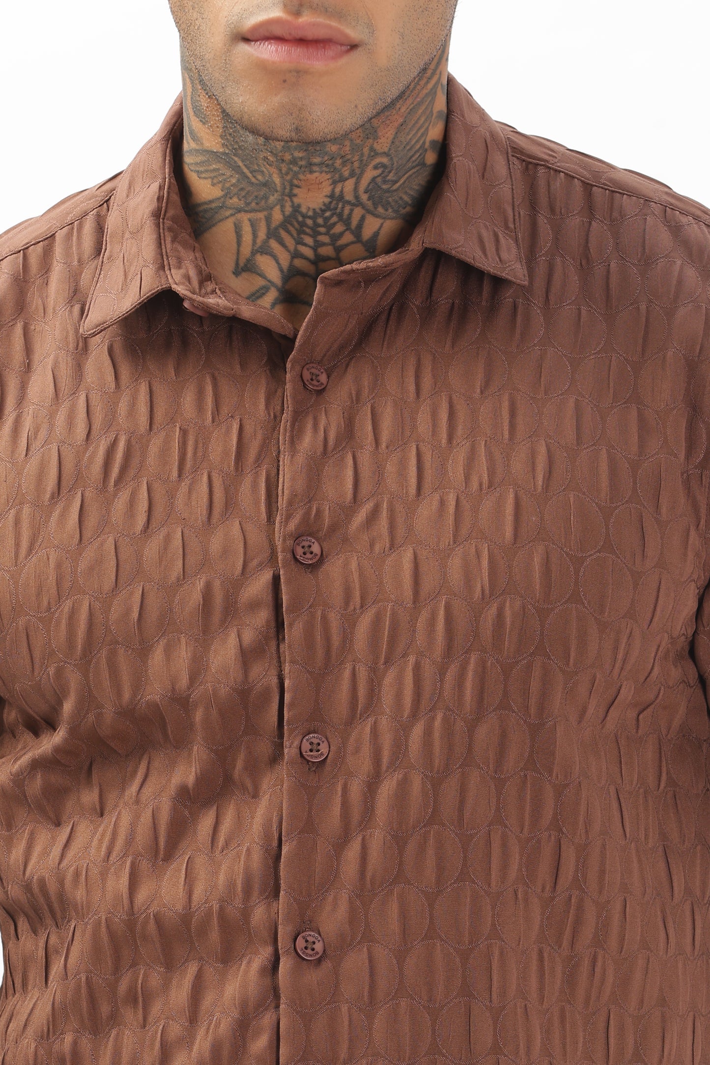 Shiny Brown Pop-Out Premium Shirt