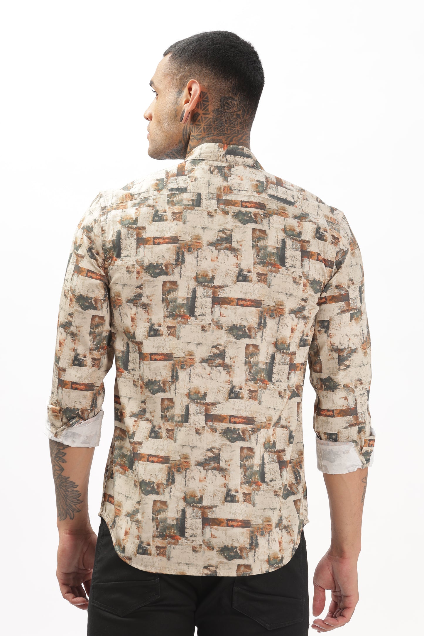 Pastel Orange Arcadia Shirt