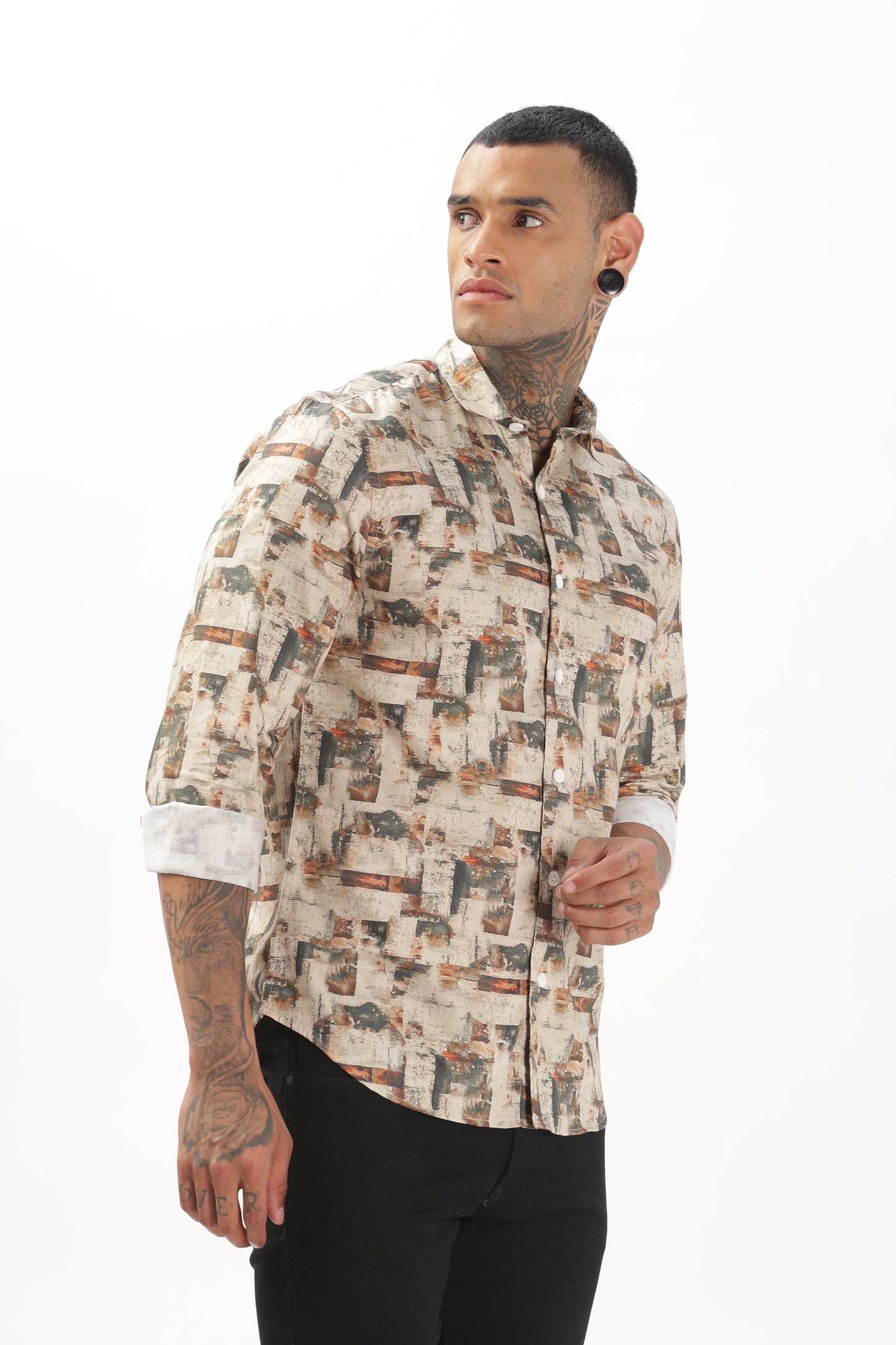 Pastel Orange Arcadia Shirt