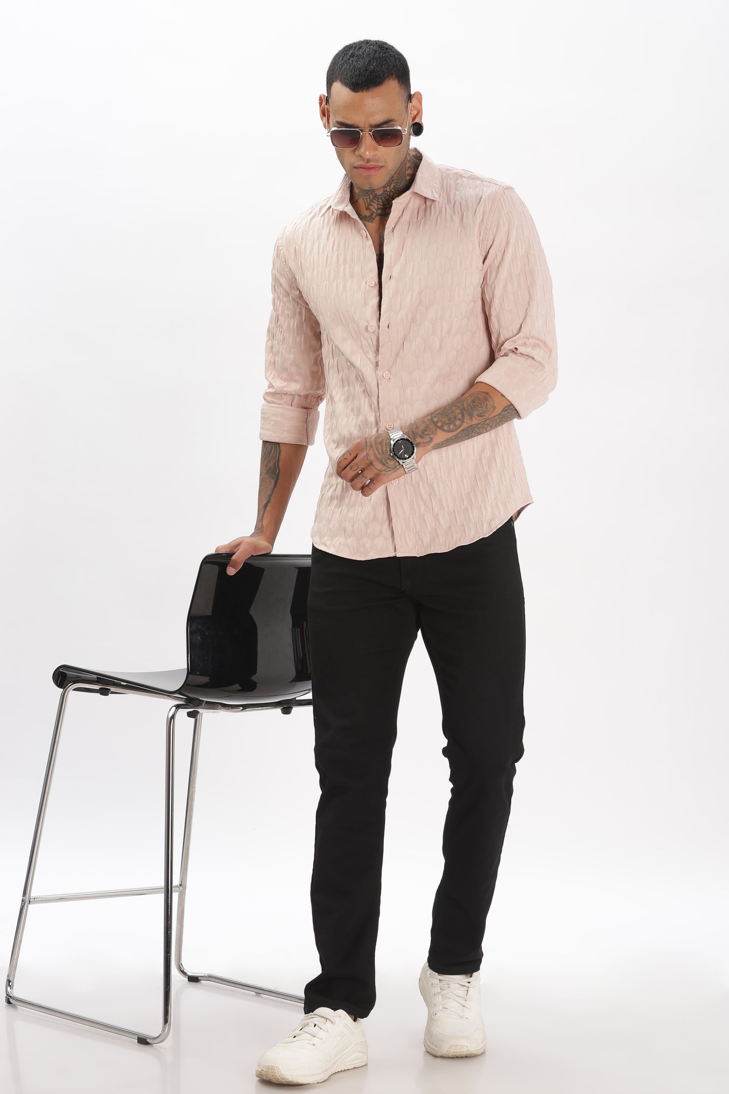 Shiny Pink Pop-Out Premium Shirt