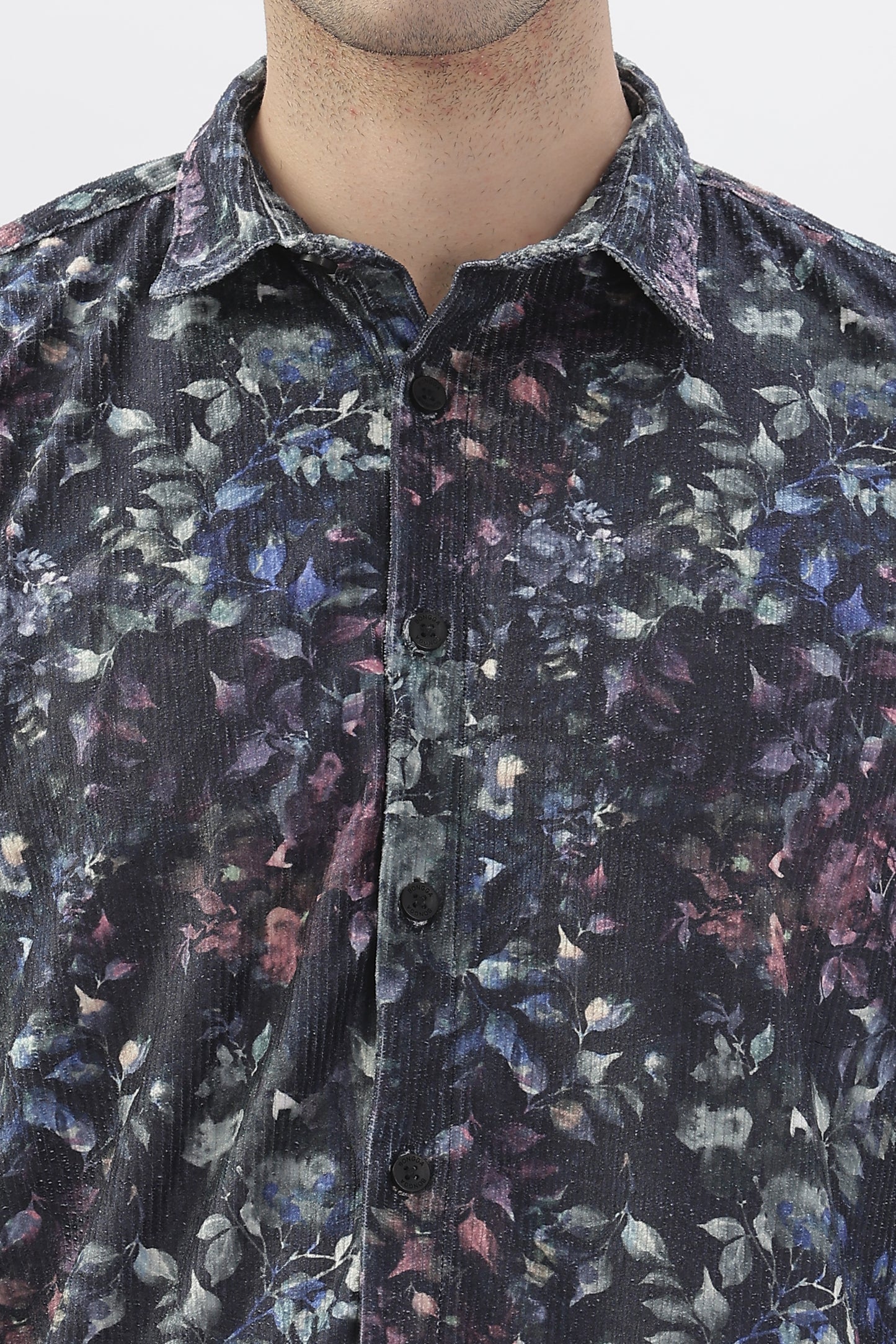 Emerald Blossom Print Shirt