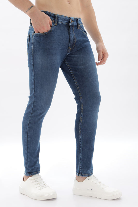 Dark Blue Skinny Fit Jeans