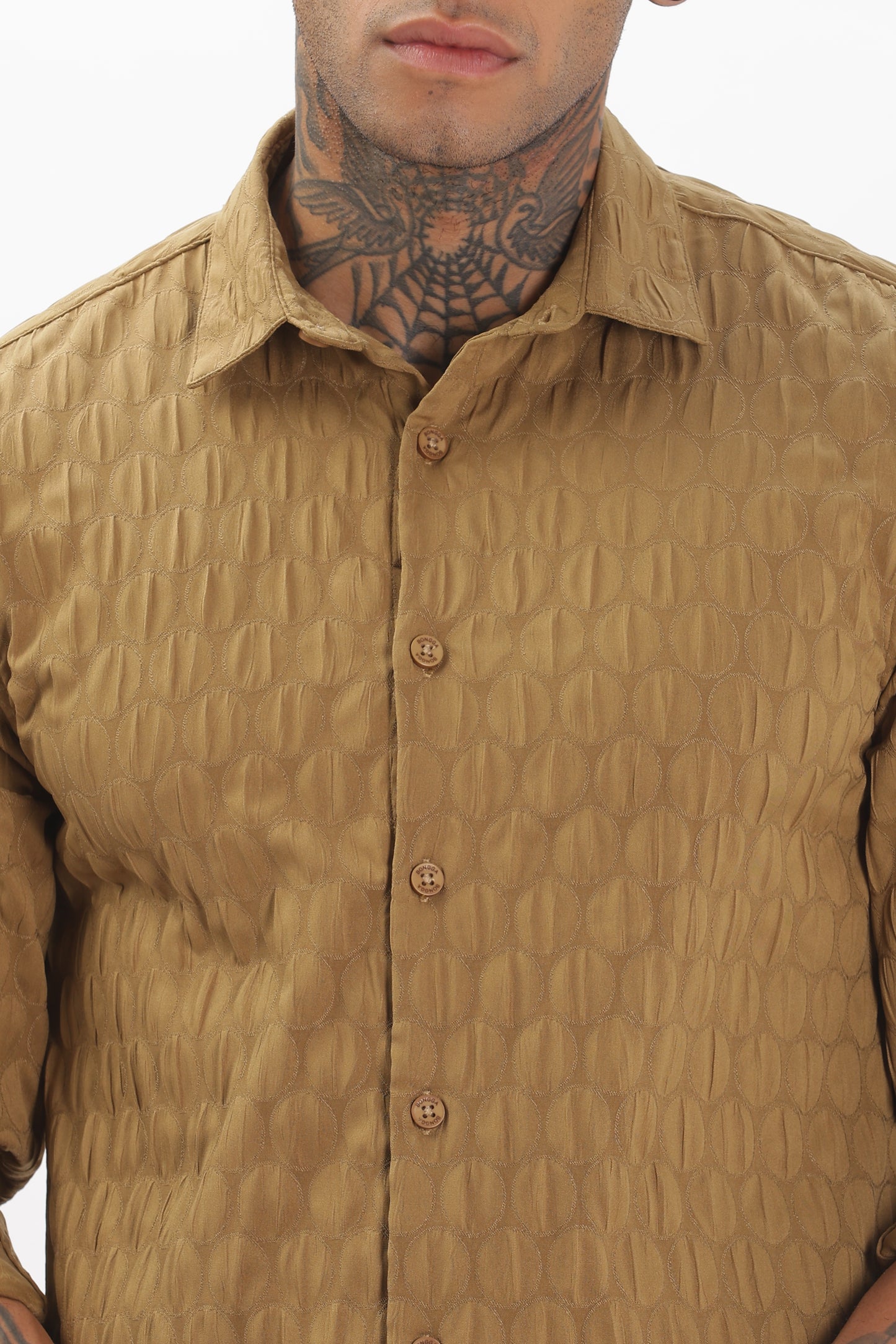 Shiny Brown Pop-Out Premium Shirt