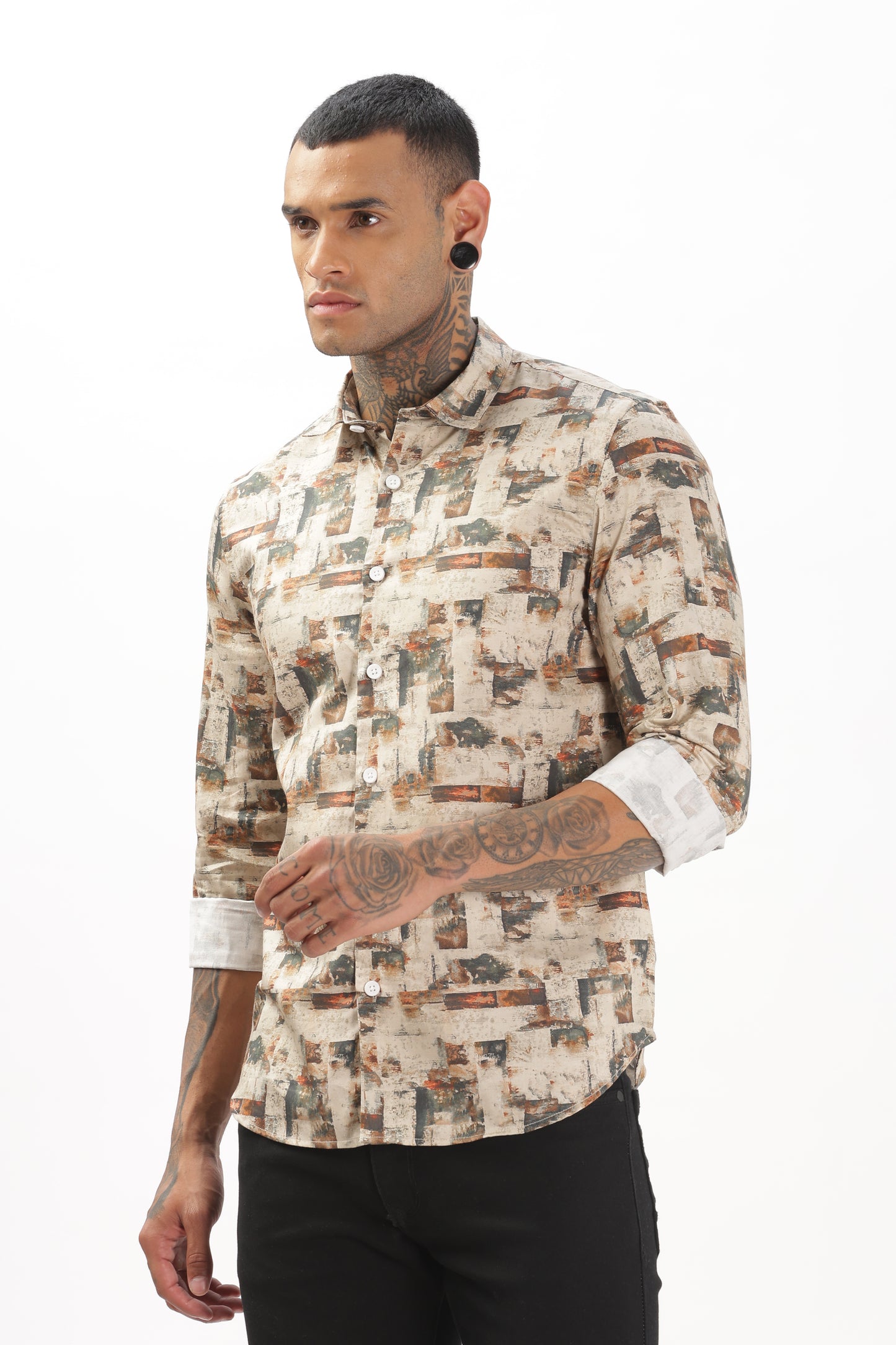 Pastel Orange Arcadia Shirt