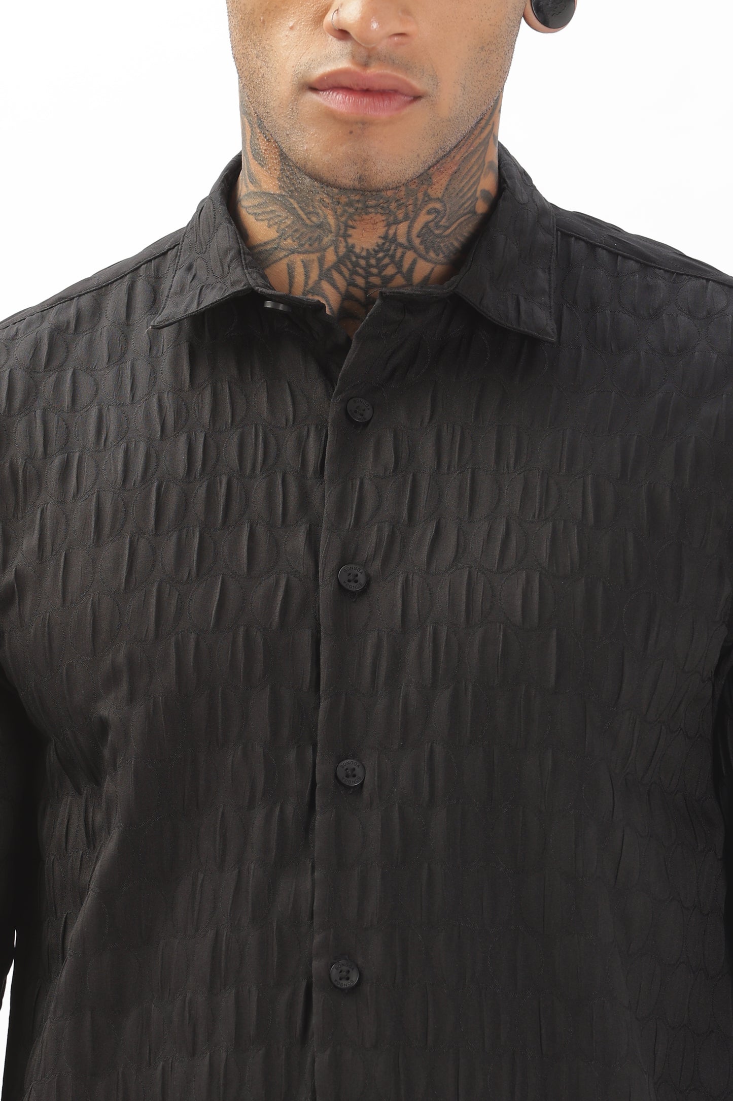 Black Pop-Out Premium Shirt